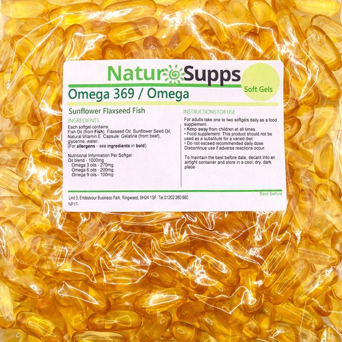 Omega 1000mg fish oil - 3,