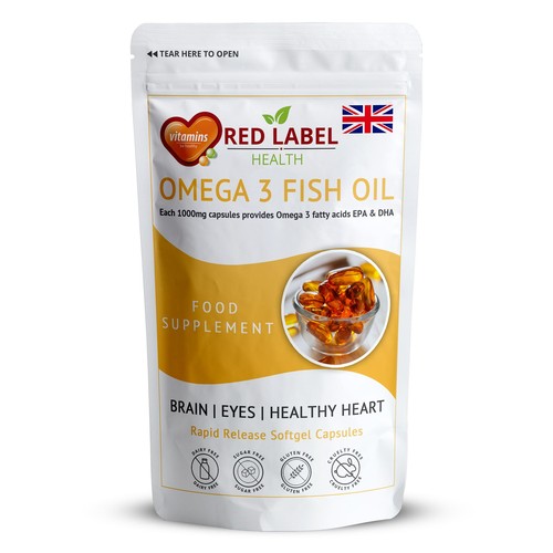Omega fish oil - oil, 1000mg