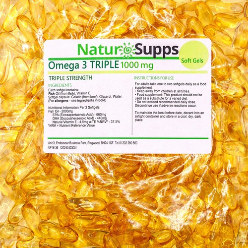 Omega fish oil - omega, 1000mg