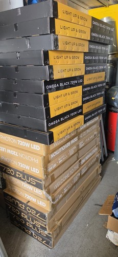 Omega black 720w led - 720w,