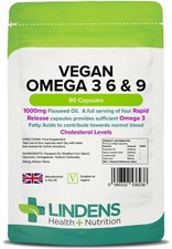OMEGA 3 6 9 CAPSULES Flaxseed