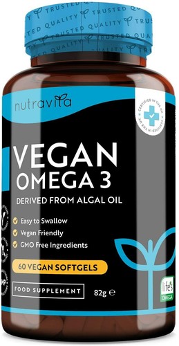Omega algae oil 2000mg 600mg - oil,