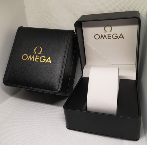 Omega black watch box - black,