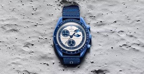 Omega swatch speedmaster - x,