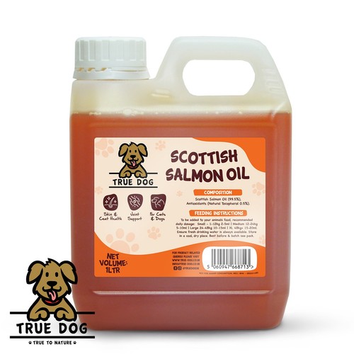 Pure salmon oil litre - 1,