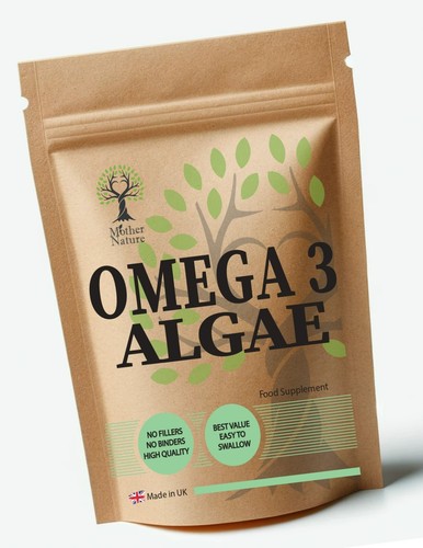 Omega vegan 500mg capsules - vegan,