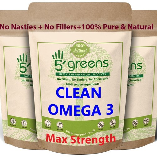 Omega vegan 650mg capsules - omega, 3